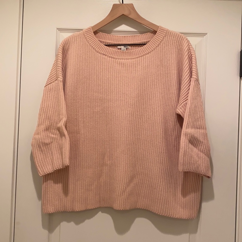Amuse Society Blush Sweater